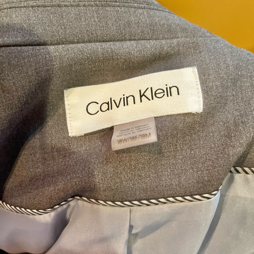 Calvin Klein Suit, Macy’s exclusive, Size 18